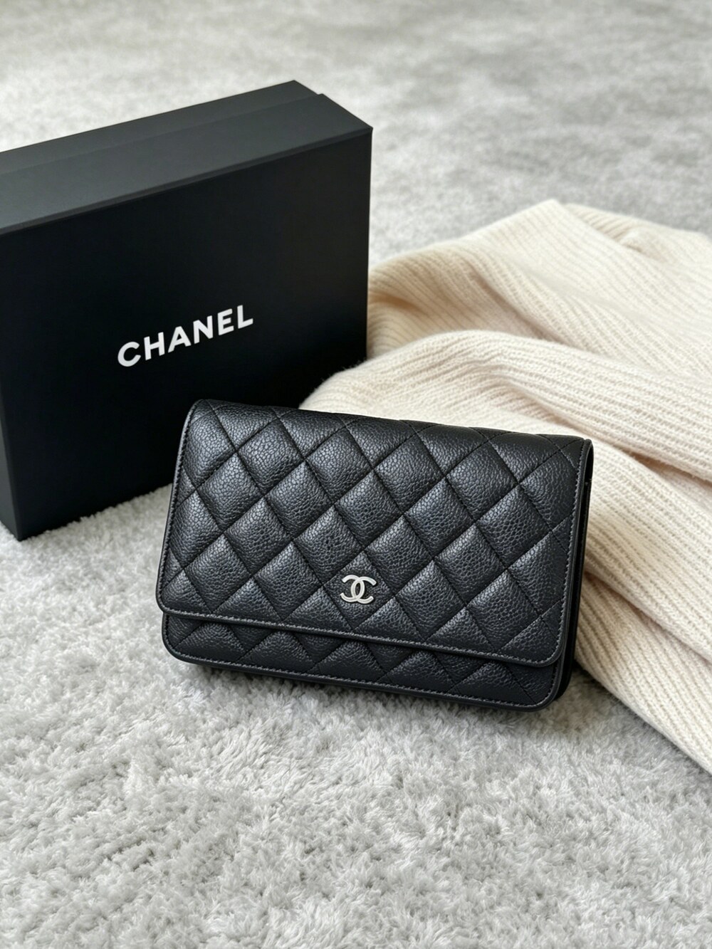 Chanel Wallet on Chain in Quilted